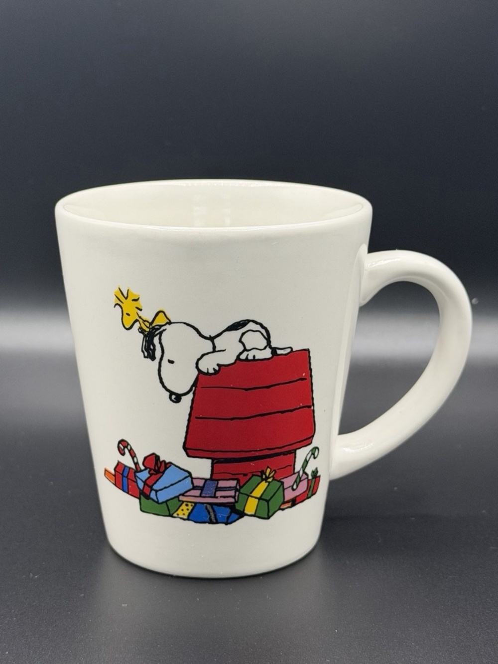 2018 Peanuts Snoopy Woodstock Christmas Mug Modern Gourmet Foods Stoneware